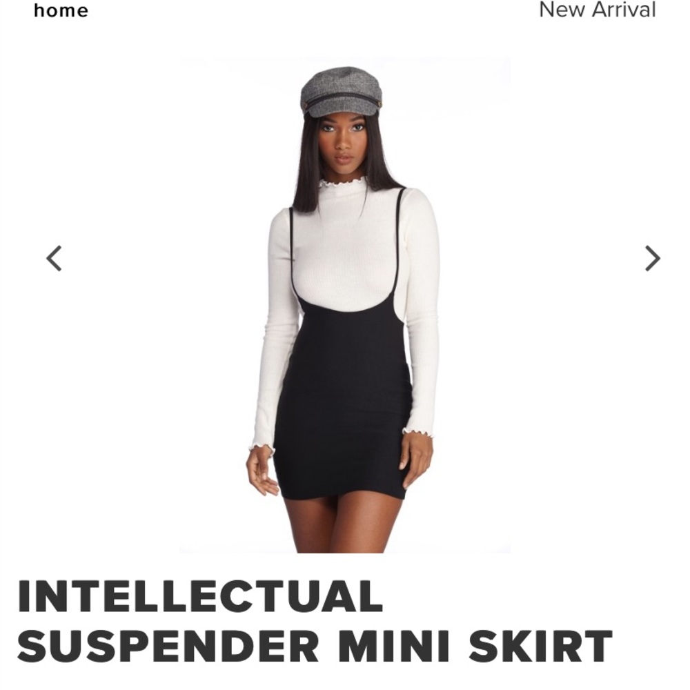 Windsor Intellectual Suspender Skirt